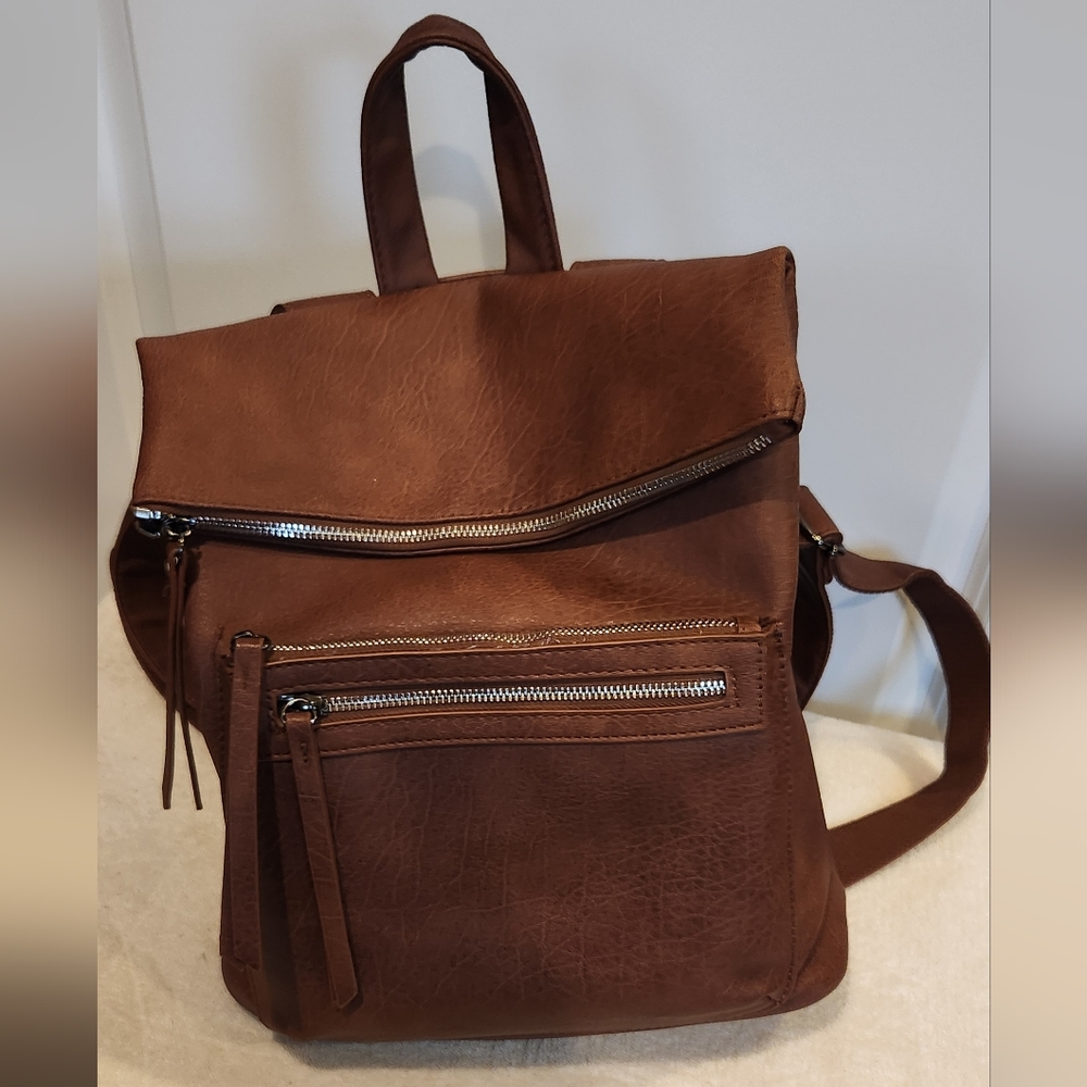 Crown vintage convertible backpack